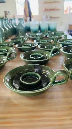 Vintage Glow Candle Holder