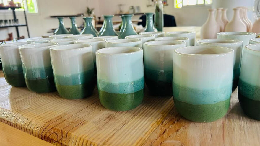 Emerald Cascade Tumbler