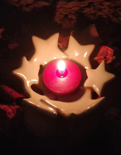 Stellar Glow Candle Holder